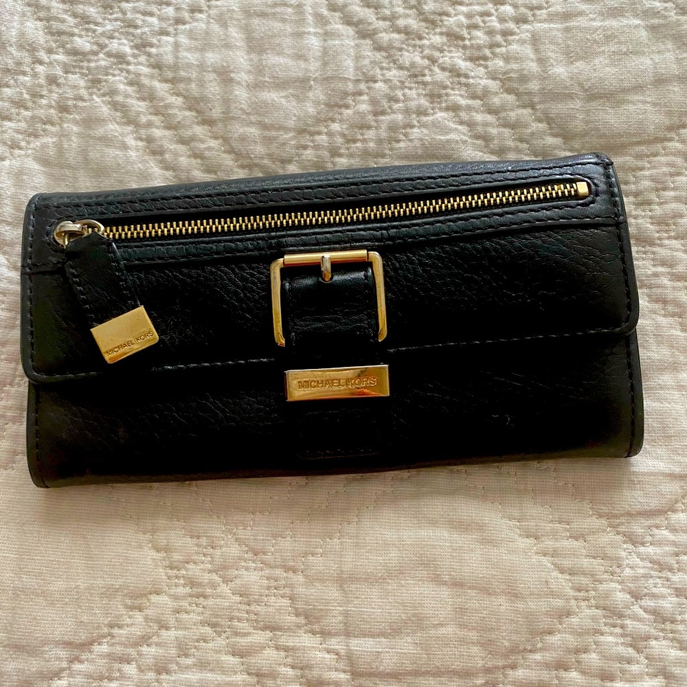 Michael Kors black wallet